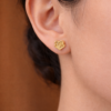 14K Butterfly Shaped Stud Earrings