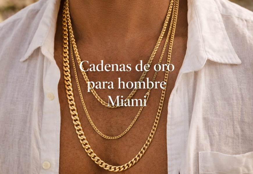 cadenas de oro para hombre miami