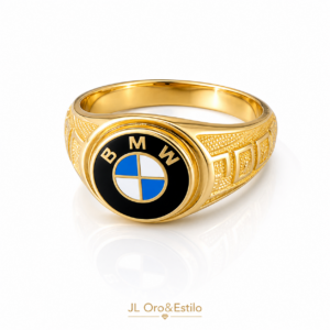 Sortija para Caballeros BMW 10K talla 10