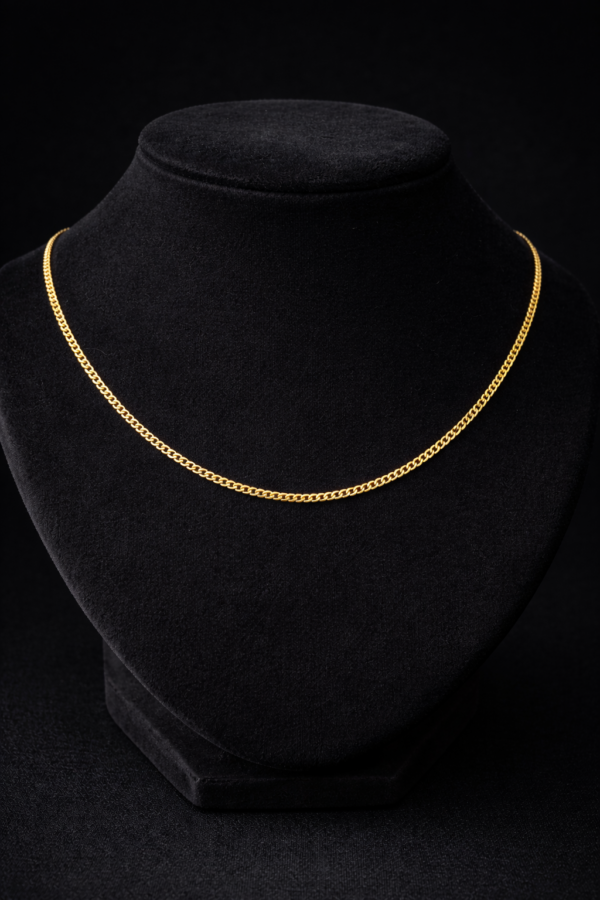 Cadena Corte Brillo 14k