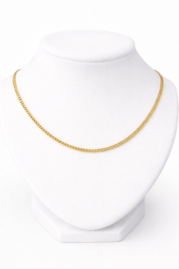 Cadena Corte Brillo 14k