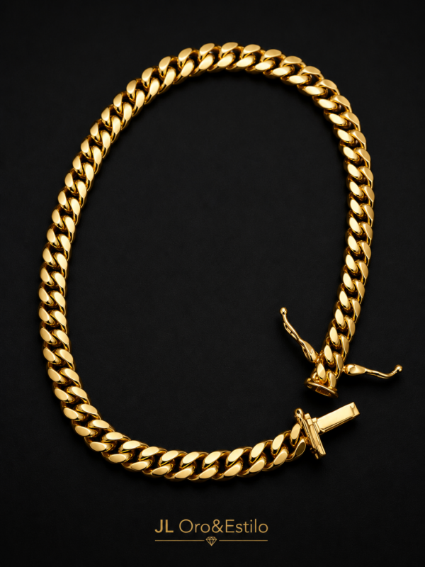 Pulsera Cuban Link en 10K talla 7.5 Pulsera Cuban Link en 10K talla 7.5